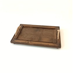 KORRESCRAFT-ΞΥΛΙΝΟΣ ΡΗΧΟΣ ΔΙΣΚΟΣ 26X36ΕΚ "ANTIQUE"-WALNUT BROWN 236-604-04