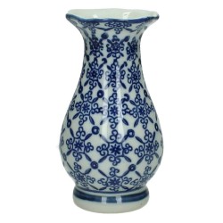 JK Home Décor - Βάζο Chinoiserie Πορσελάνη 8x8x15cm 4354