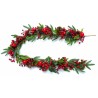 JK Home Décor - Γιρλάντα με Berries-Μήλα-Κουκουνάρια 180cm 57972