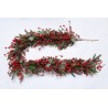 JK Home Décor - Γιρλάντα με Berries & Ευκάλυπτο 180cm 57980