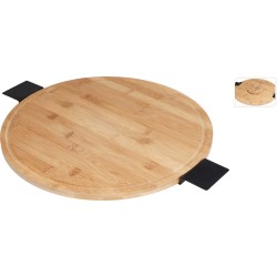 JK Home Decor - Πιατέλα περιστρεφόμενη ξύλινη BAMBOO 870467