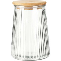 JK Home Decor - ΔΟΧΕΙΟ ΑΠΟΘΗΚΕΥΣΗΣ 1000ML ΜΕ ΚΑΠΑΚΙ 906753