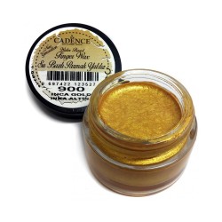 Μεταλλική δακτυλοπατίνα finger wax inca gold 20ml Cadence fw900