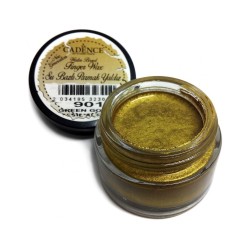 Μεταλλική δακτυλοπατίνα finger wax green gold 20ml Cadence fw901