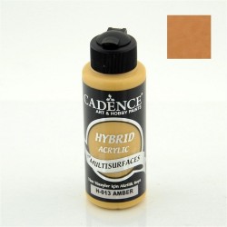 Χρώμα υβριδικό ακρυλικό 120ml CADENCE "AMBER" H-013