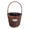 JK Home Décor - Καλάθι Ψάθινο με xερακι 34x25x26cm 55068