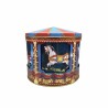 JK Home Décor - Koυτί Μεταλλικό Καρουσέλ με μουσική Circus 22x20cm 000.251