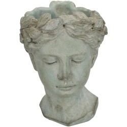 JK Home Décor - Κασπώ Aphrodite Τσιμέντο 16x15x21cm 6167