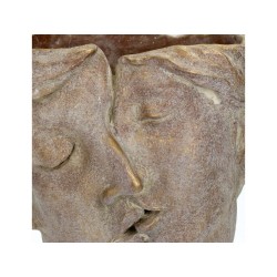 JK Home Décor - Κασπώ Πρόσωπο Τσιμέντο 19.5x16.5x22cm 7602