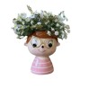 JK Home Décor - Κασπώ Kid'S Head (χωρίς λουλούδι) 12x10x13cm 26812