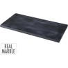 JK Home Decor - ΒΑΣΗ MARBLE ΜΑΥΡΗ 40X20X1.5CM 611763