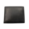 Πορτοφόλι ανδρικό δερμάτινο μαύρο 11x9,5cm CG8 black LEATHER